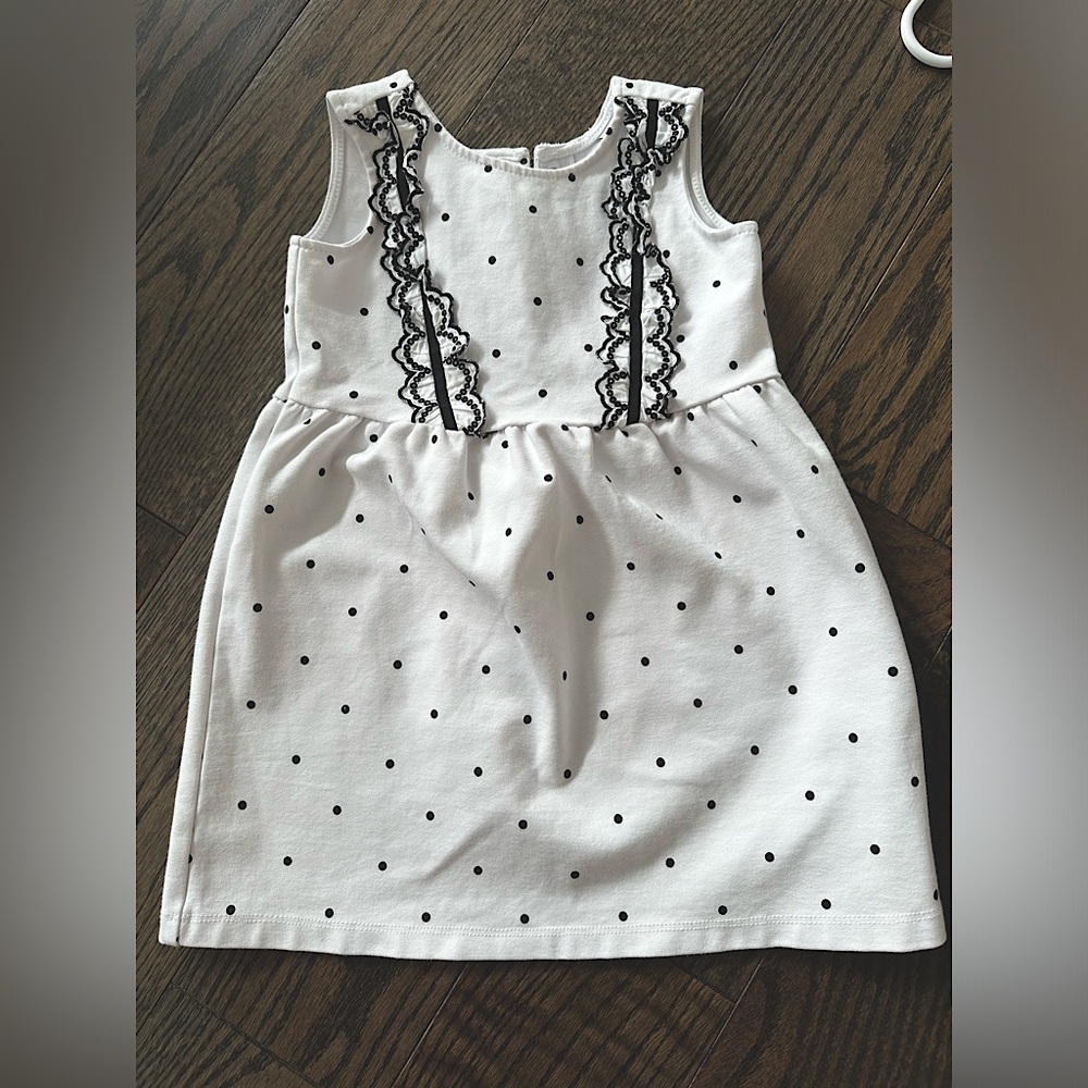 Janie and Jack 2T White dress toddler girl like new